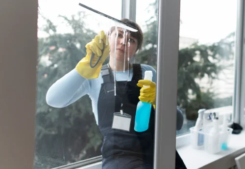 Nettoyage de vitres intérieures et extérieures à Montardit